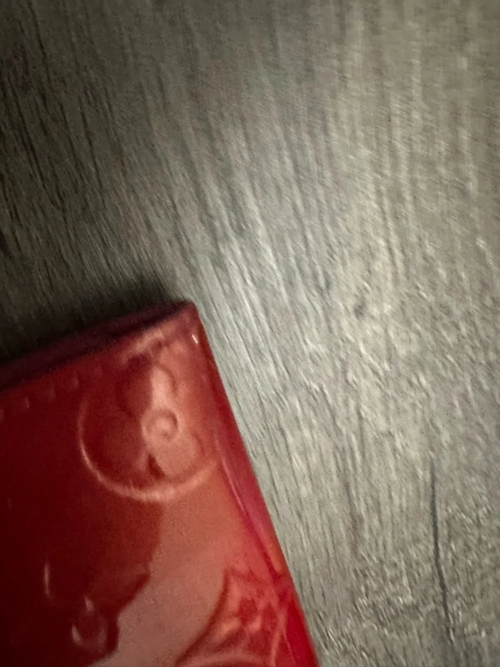 Louis Vuitton Red Vernis Embossed Monogram Key Holder